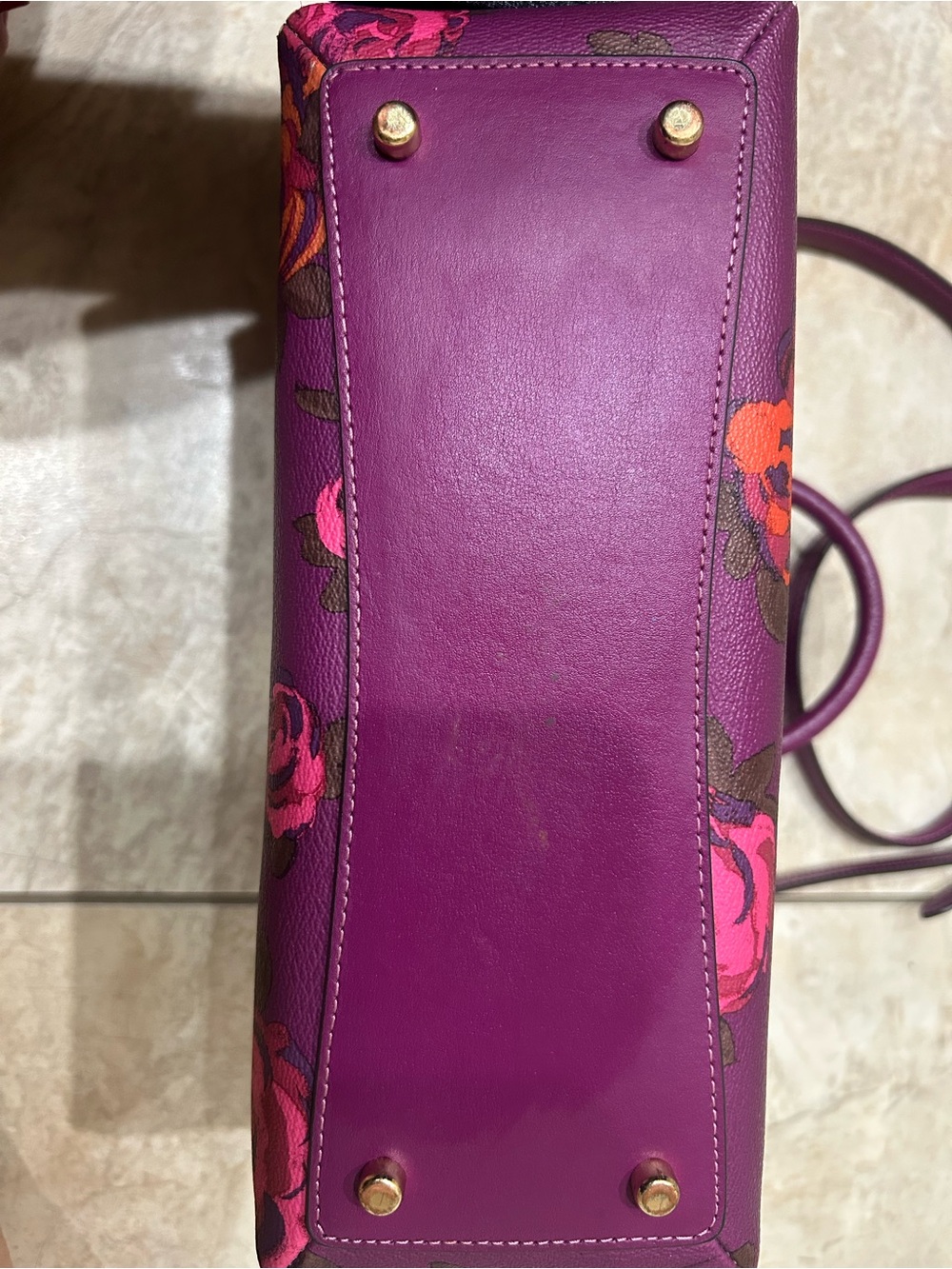Purple Coach bag - Picture 15 of 16